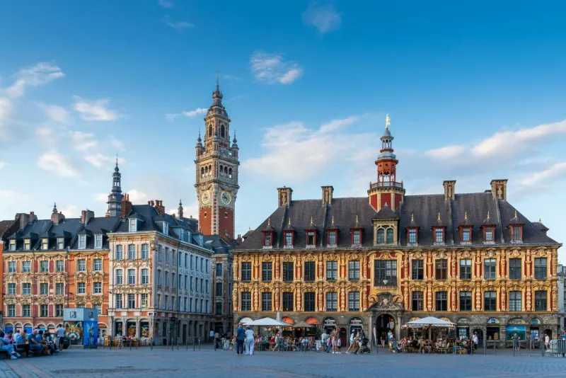 Grand Place de Lille et la Vieille Bourse